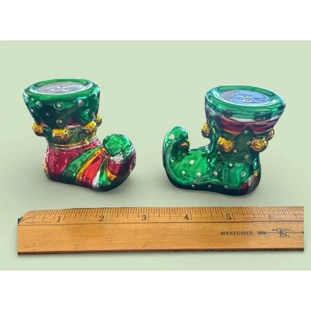 Elf Shoes Salt and Pepper Shakers Boston Warehouse